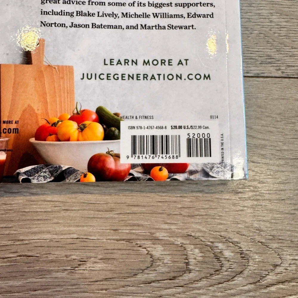 The Juice Generation Cookbook 100 Recipes Fresh Juices Smoothies‎